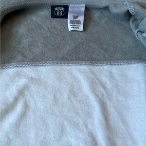 Route 66 Light Gray Fleece Top